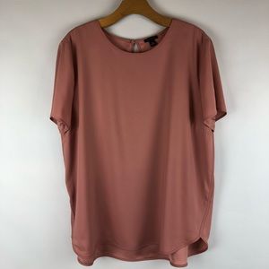 Ann Taylor, short sleeve top, shell size XL,  k